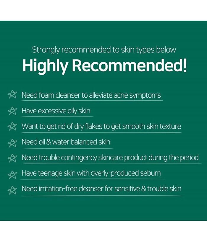 AHA,BHA,PHA 30 Days Miracle Acne Clear Foam Mini - 50ml