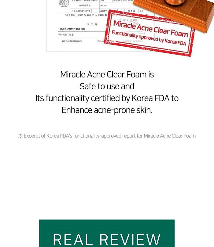 AHA,BHA,PHA 30 Days Miracle Acne Clear Foam Mini - 50ml