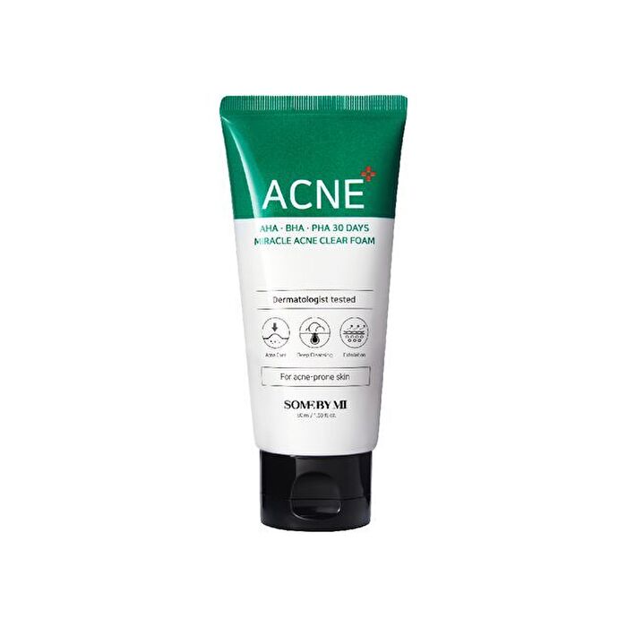 AHA,BHA,PHA 30 Days Miracle Acne Clear Foam Mini - 50ml