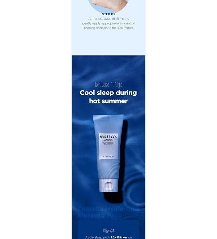 SKIN1004 Madagascar Centella Hyalu-Cica Sleeping Pack Mini - 30ml