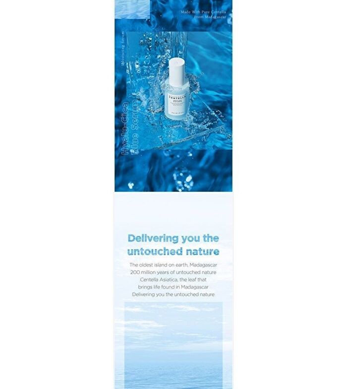 SKIN1004 Madagascar Centella Hyalu-Cica Blue Serum Mini - 30ml