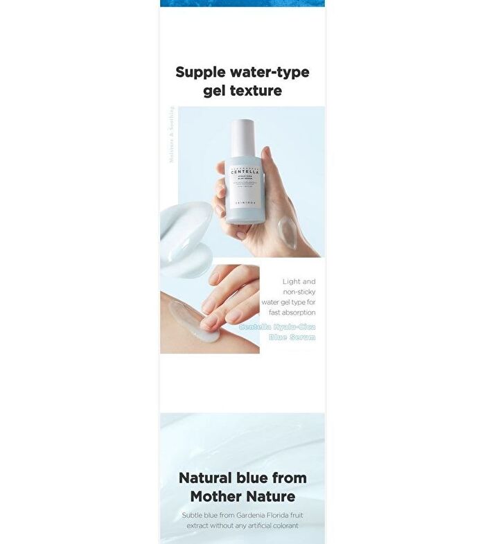 SKIN1004 Madagascar Centella Hyalu-Cica Blue Serum Mini - 30ml