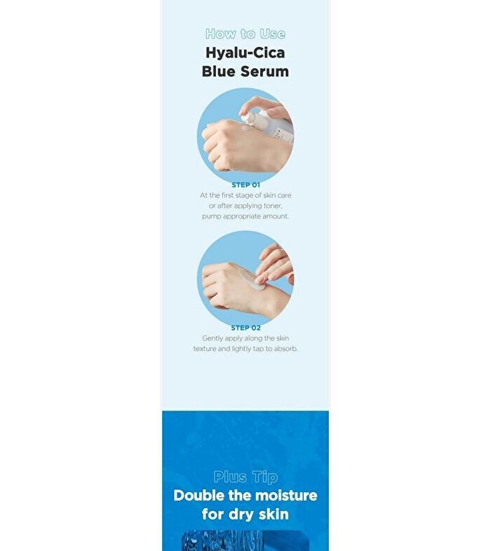 SKIN1004 Madagascar Centella Hyalu-Cica Blue Serum Mini - 30ml