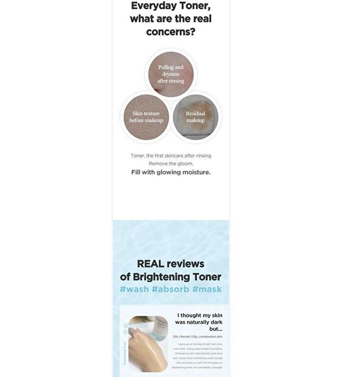 SKIN1004 Madagascar Centella Hyalu-Cica Brightening Toner Mini - 30ml