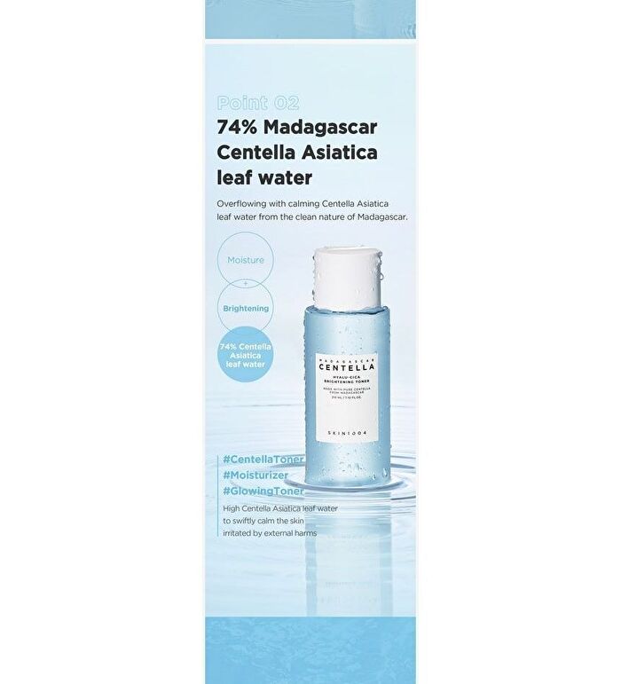 SKIN1004 Madagascar Centella Hyalu-Cica Brightening Toner Mini - 30ml