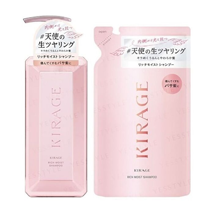 Kirage Rich Moist Hair Shampoo - 480ml
