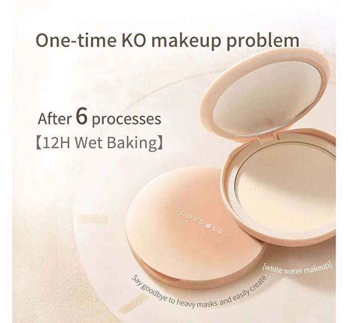 Oil-Control Matte Pressed Powder - 2 Colors - #01 White Color - 4g