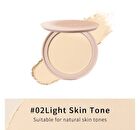 Oil-Control Matte Pressed Powder - 2 Colors - #02 Light Skin Tone - 4g