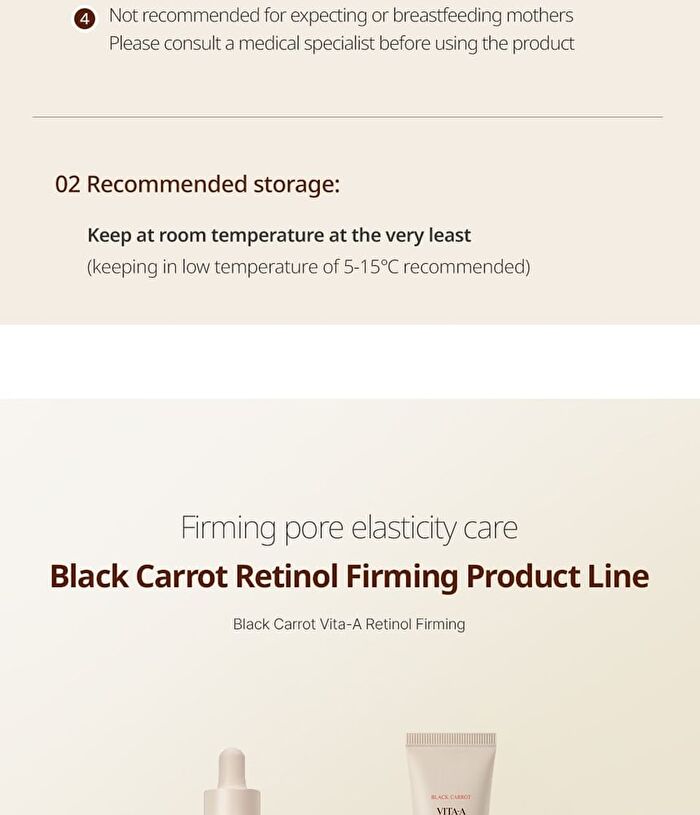 Black Carrot Vita-A Retinol Firming Cream - 50ml