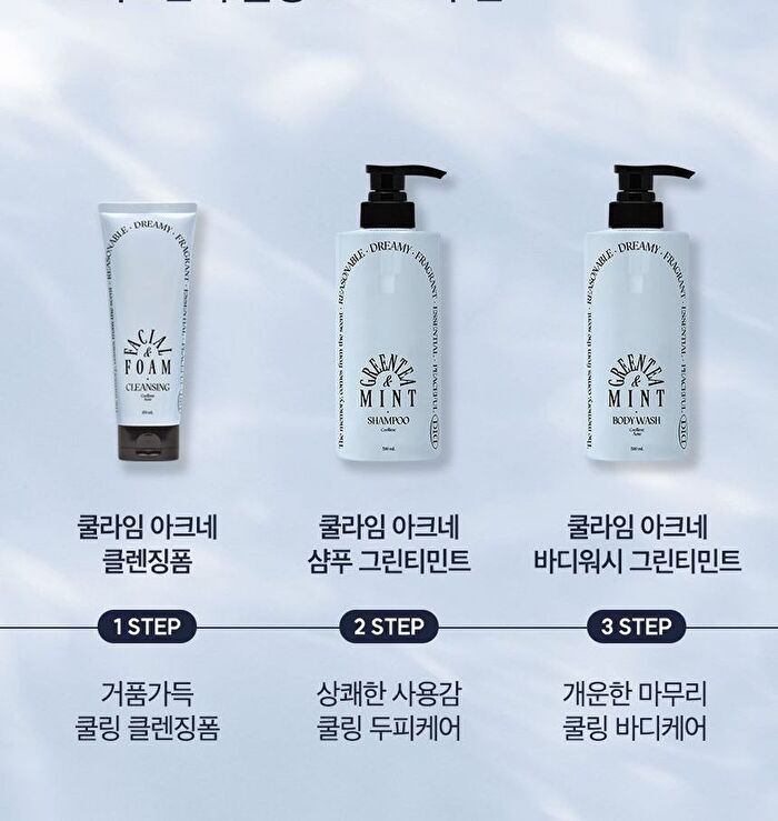 Coollime Shampoo - Greentea Mint