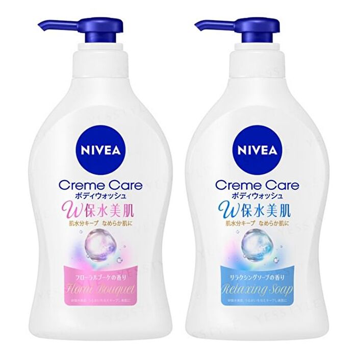 Cream Care Double Water Retention Body Wash - Floral Bouquet - 470ml