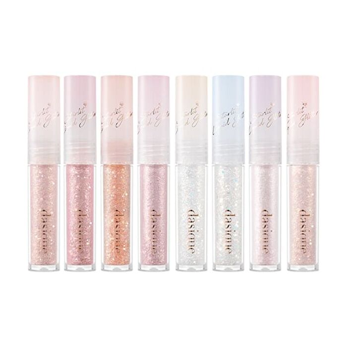 dasique Starlit Jewel Liquid Glitter - 8 Colors - #02 Candy Hearts