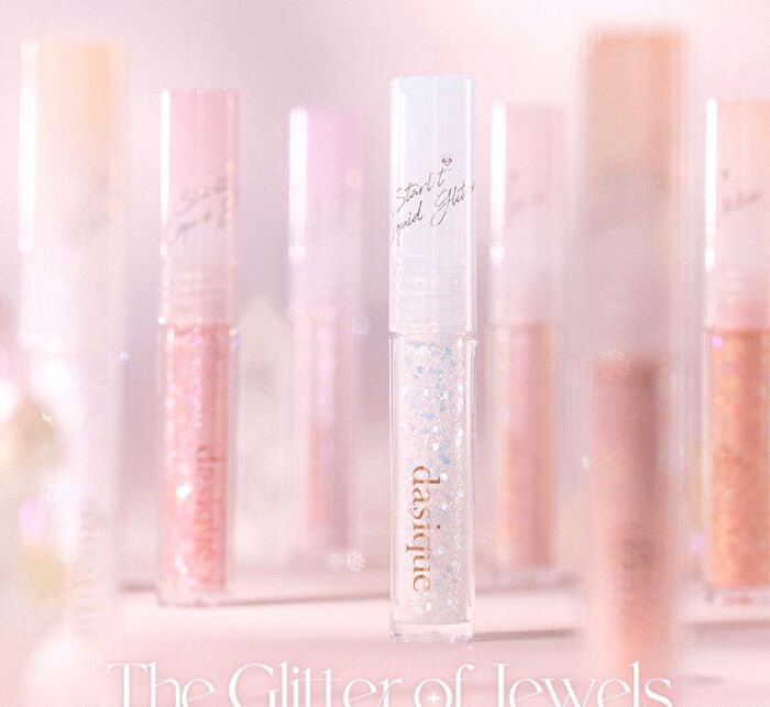 dasique Starlit Jewel Liquid Glitter - 8 Colors - #07 Moon Stone