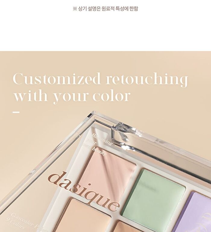 dasique Pro Concealer Palette - 2 Types - #02 Medium Cover
