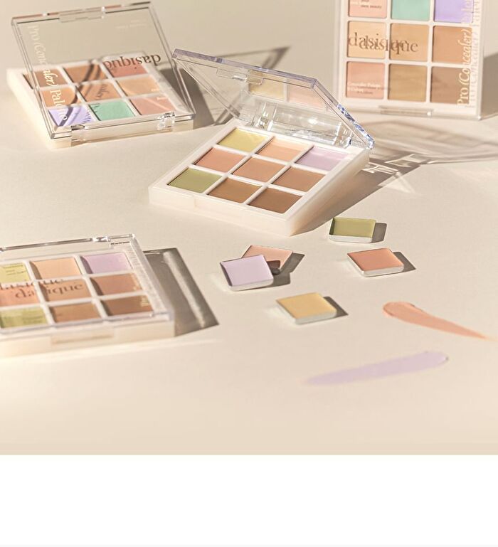 dasique Pro Concealer Palette - 2 Types - #02 Medium Cover