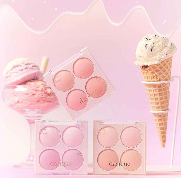dasique Blending Mood Cheek Ice Cream Edition - 3 Types - #07 Candy Berry