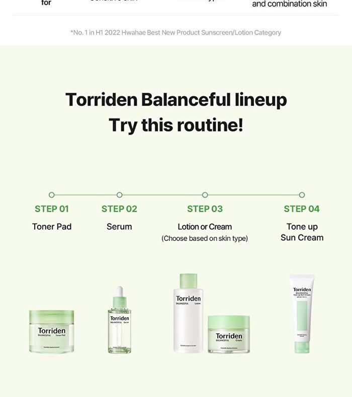 Balanceful Cica Tone Up Sun Cream - 60ml