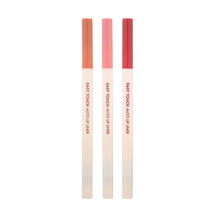 Easy Touch Auto Lip Liner - 3 Colors - 2023 Version - #01 Rose Beige