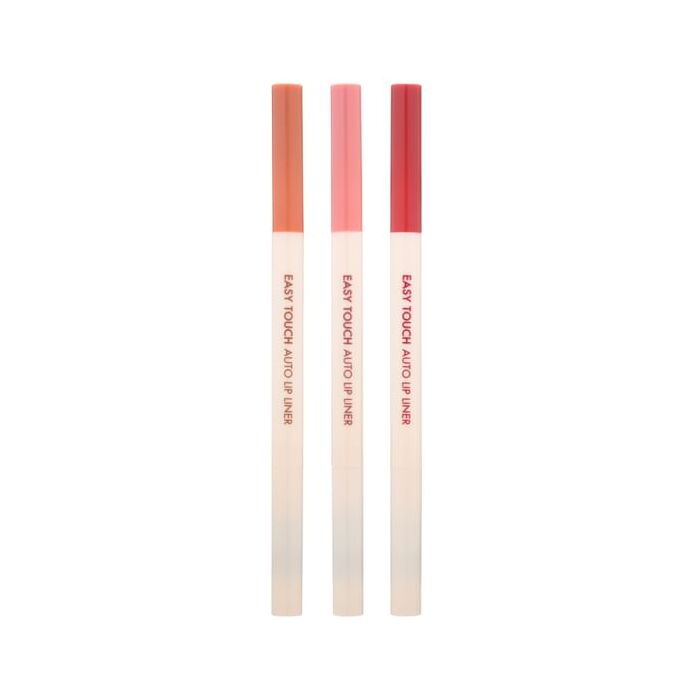Easy Touch Auto Lip Liner - 3 Colors - 2023 Version - #03 Red