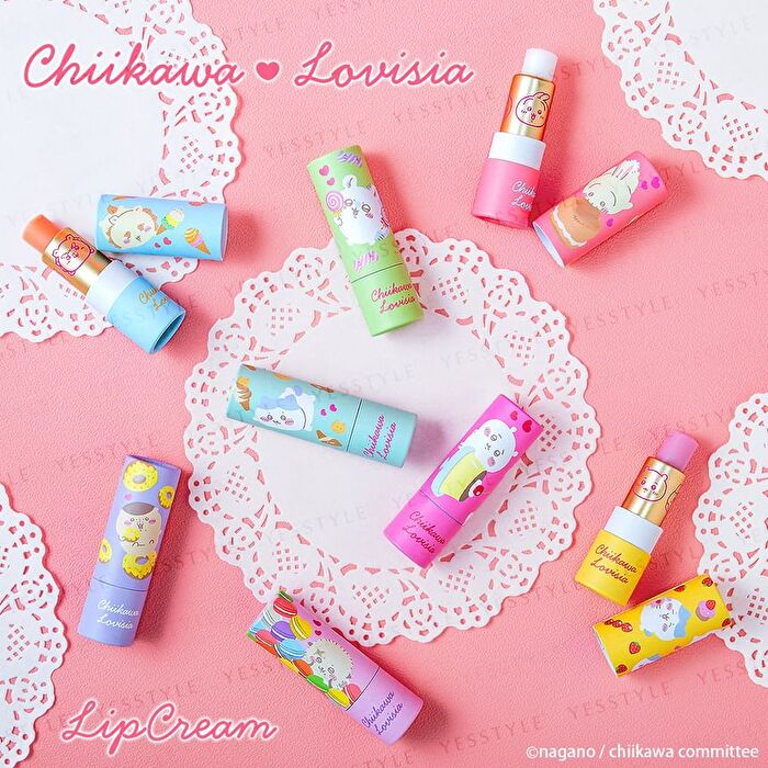 Chiikawa Lip Balm - Chiikawa & Hachiware - Strawberry Milk