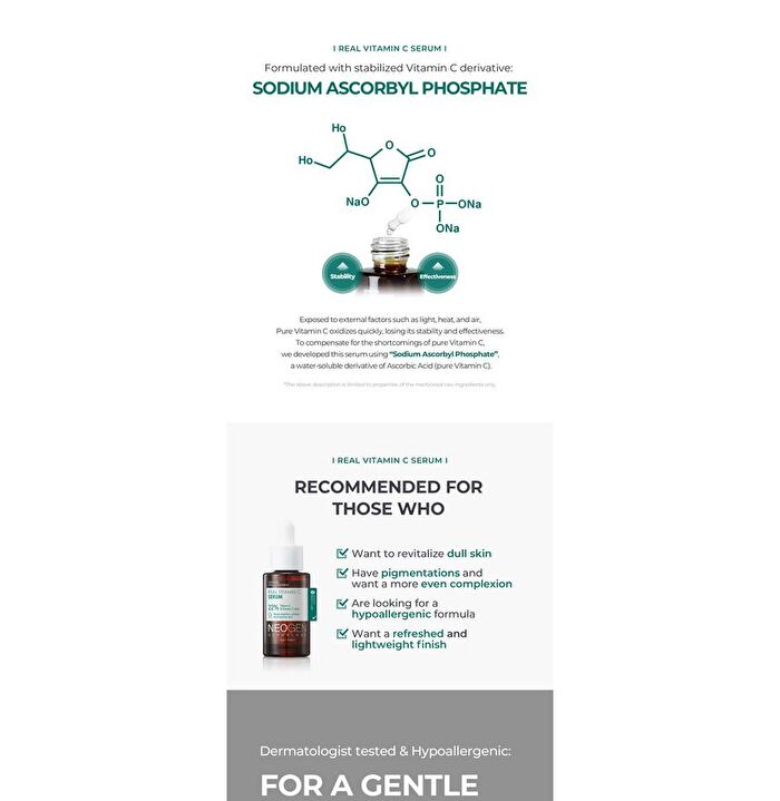 Dermalogy Real Vitamin C Serum Mini - 10g