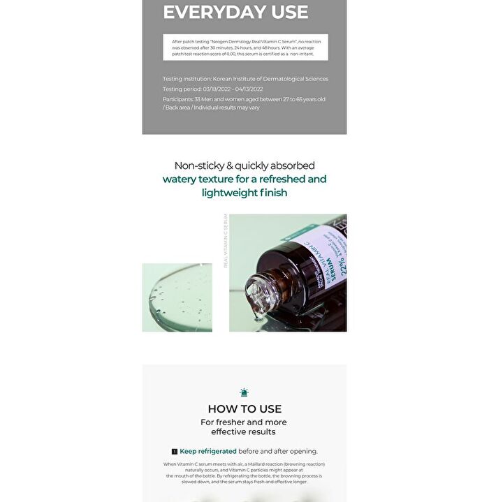 Dermalogy Real Vitamin C Serum Mini - 10g