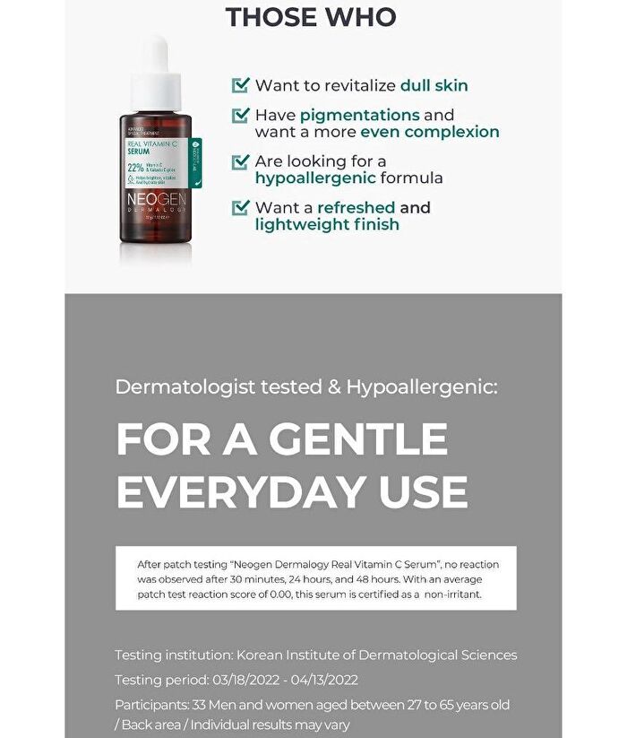 Dermalogy Real Vitamin C Serum Mini - 10g
