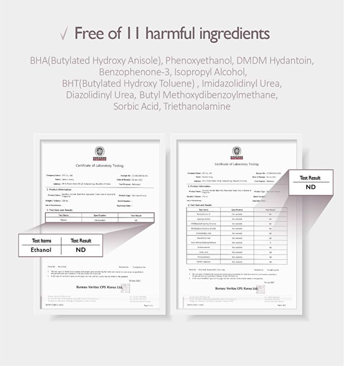 haruharu wonder Black Rice Hyaluronic Toner Fragrance Free Mini - 30ml