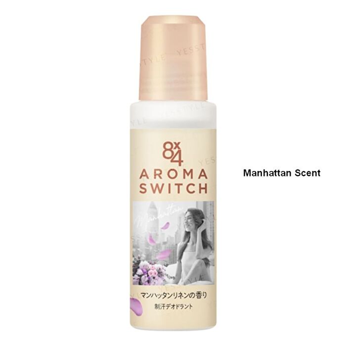 8 x 4 Aroma Switch Deodorant Antiperspirant Ball - Manhattan - 65ml