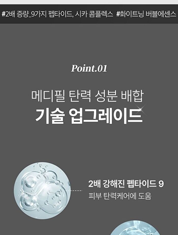 Peptide9 Volume White Cica Essence Pro - Renewed - 100ml