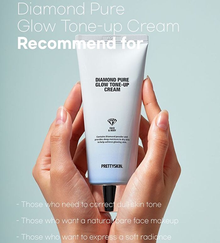 Diamond Pure Glow Tone-Up Cream - 100ml