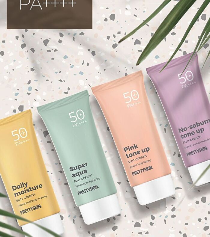 Sun Cream - 4 Types - No-Sebum Tone Up