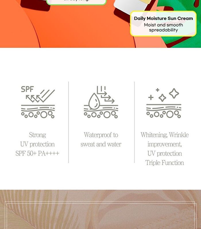 Sun Cream - 4 Types - No-Sebum Tone Up