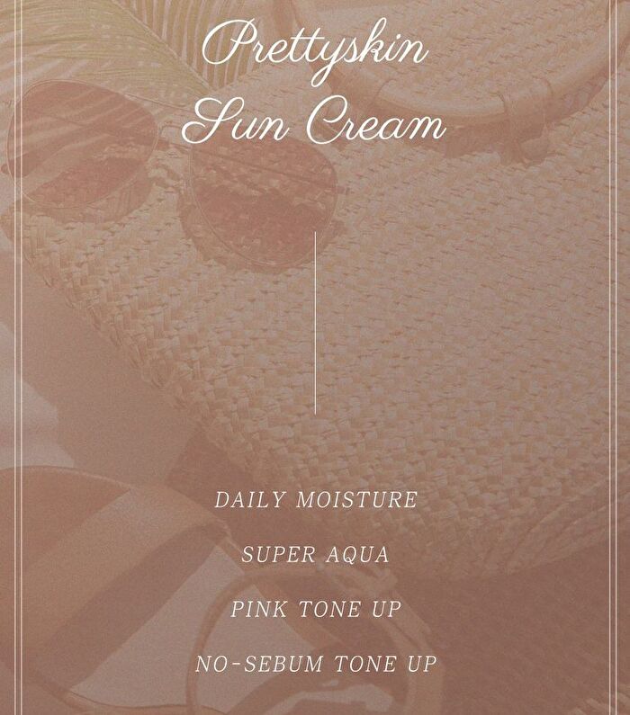 Sun Cream - 4 Types - No-Sebum Tone Up