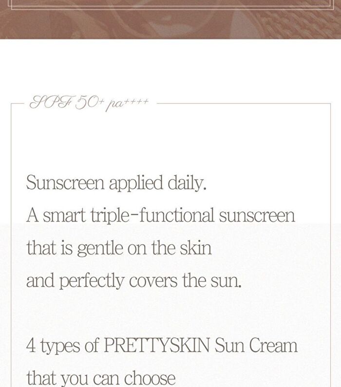 Sun Cream - 4 Types - No-Sebum Tone Up