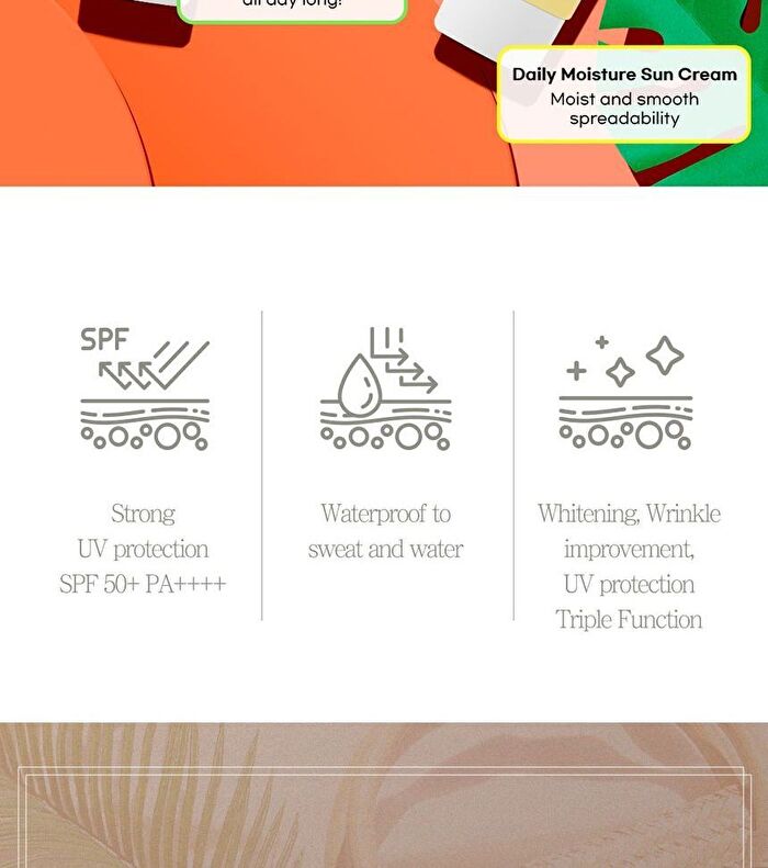 Sun Cream - 4 Types - No-Sebum Tone Up