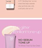 Sun Cream - 4 Types - No-Sebum Tone Up