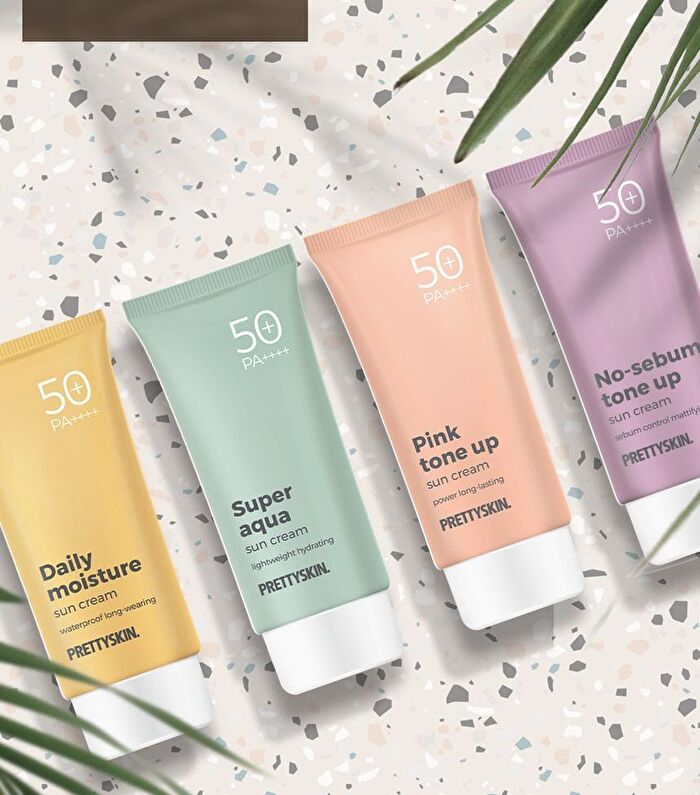 Sun Cream - 4 Types - No-Sebum Tone Up