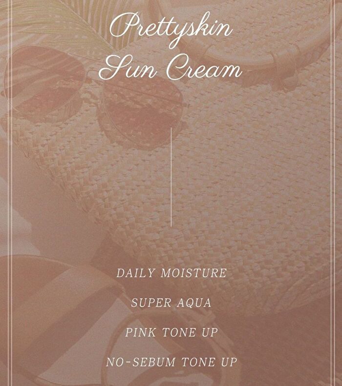 Sun Cream - 4 Types - No-Sebum Tone Up