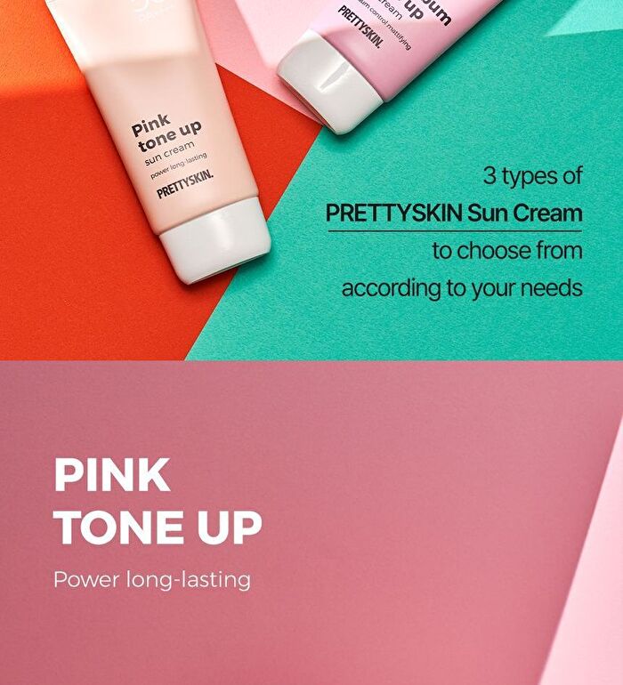 Sun Cream - 4 Types - No-Sebum Tone Up