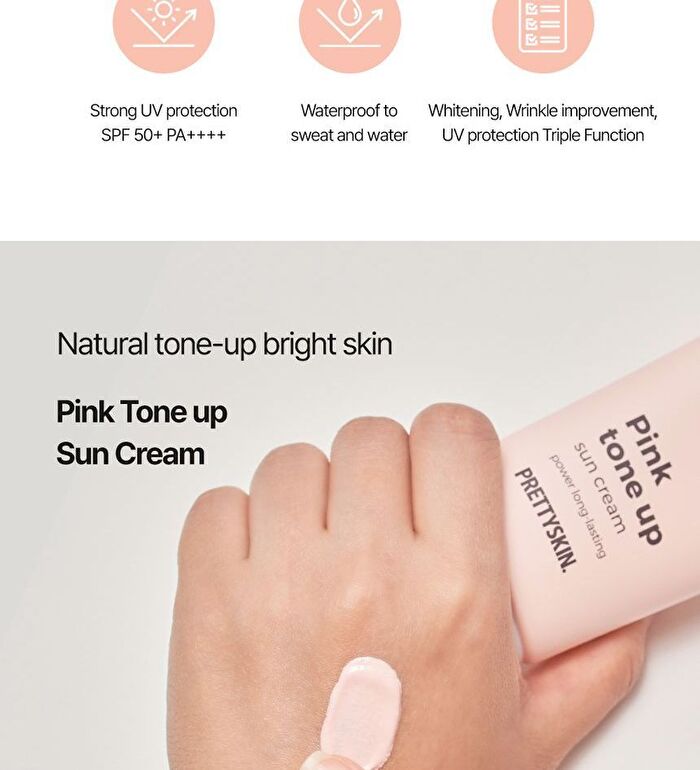Sun Cream - 4 Types - No-Sebum Tone Up