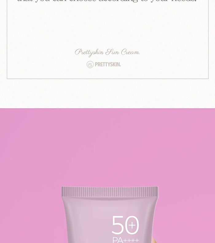 Sun Cream - 4 Types - No-Sebum Tone Up