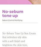 Sun Cream - 4 Types - No-Sebum Tone Up