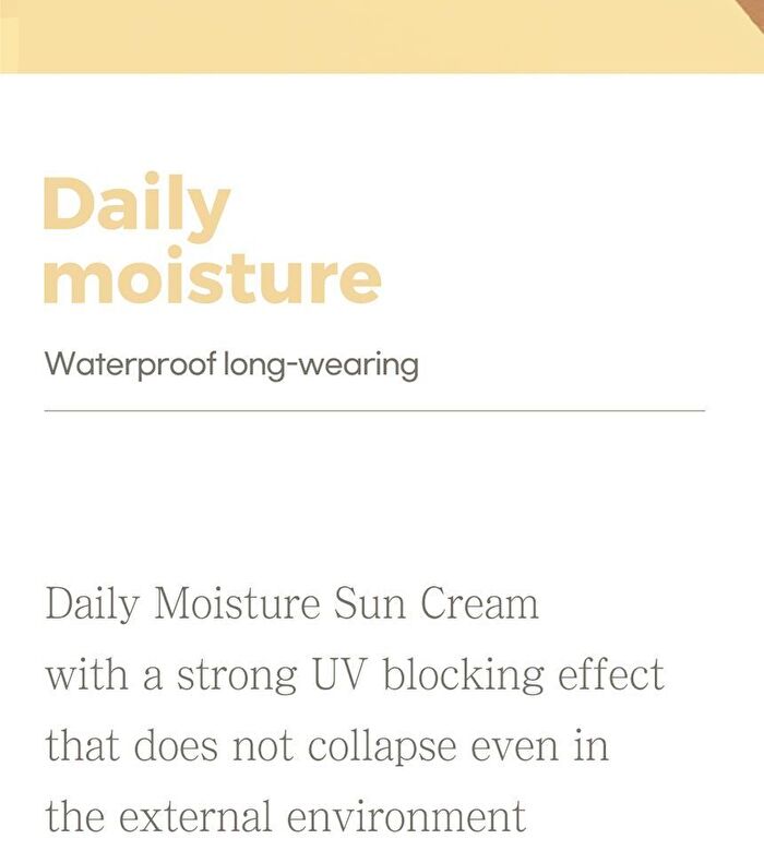 Sun Cream - 4 Types - No-Sebum Tone Up