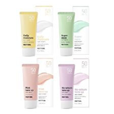 Sun Cream - 4 Types - No-Sebum Tone Up