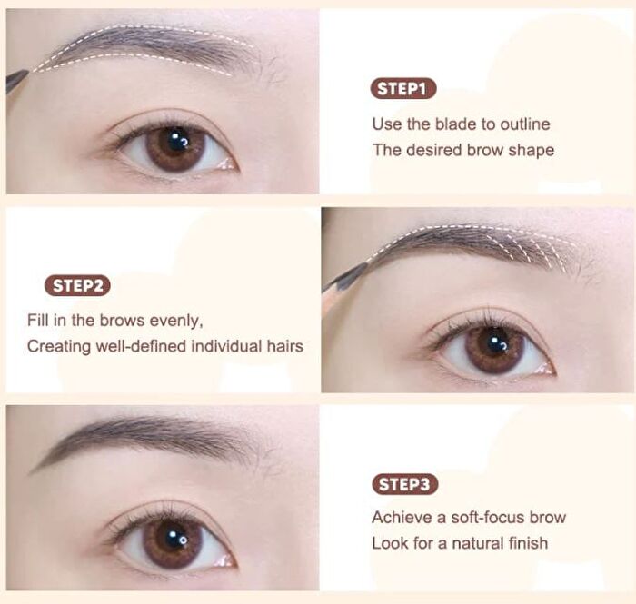 Shaping Eyebrow Pencil - 4 Colors - #01 Gray Brown - 1.8g