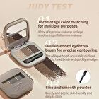 3 Shade Eyebrow Powder - 2 Colors (2-3) - #02 Dark Brown - 2.7g