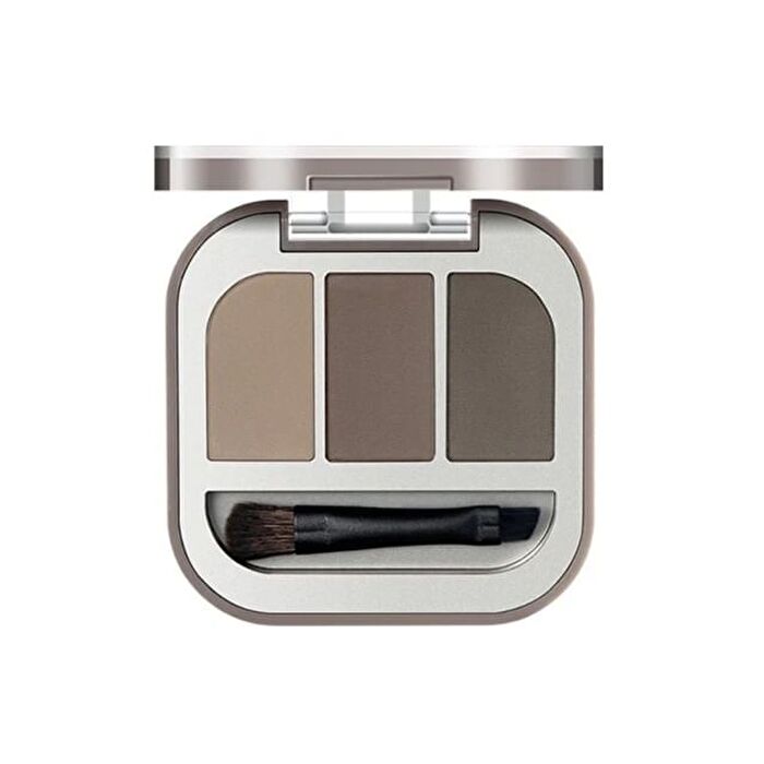 3 Shade Eyebrow Powder - 2 Colors (2-3) - #03 Beige - 2.7g
