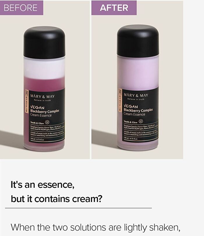 Vegan Blackberry Complex Cream Essence Mini - 30ml