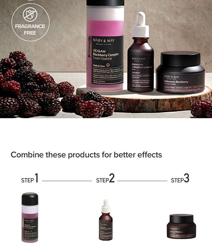 Vegan Blackberry Complex Cream Essence Mini - 30ml